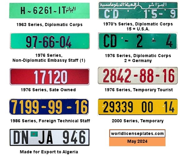 Non-Passenger/Other license plates