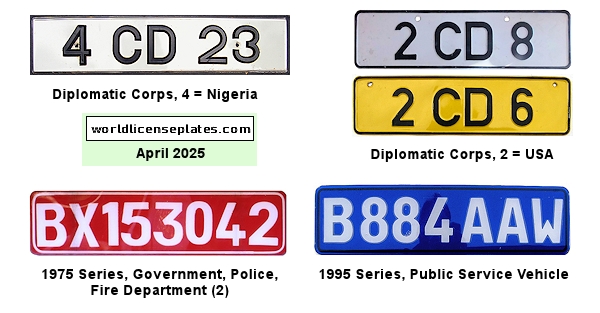 Non-Passenger/Other license plates