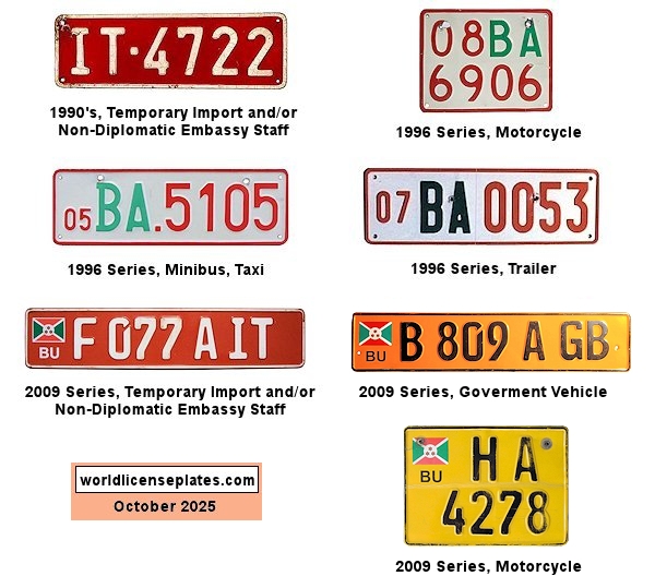 Non-Passenger/Other license plates