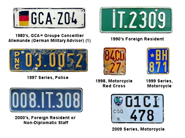 Odds & Ends license plates