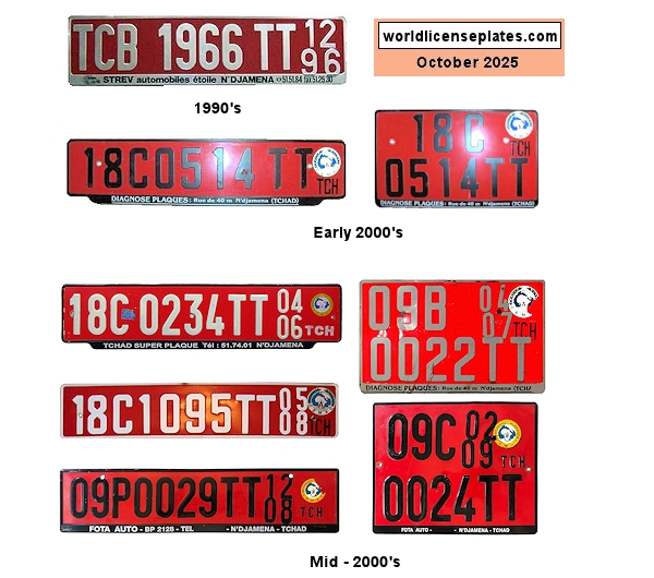 Temporary license plates