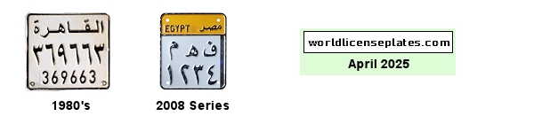 Motorcycle license plates