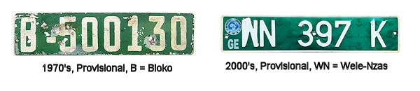 Non-Passenger/Other license plates
