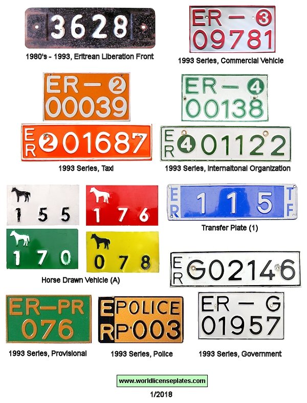 Non-Passenger/Other license plates