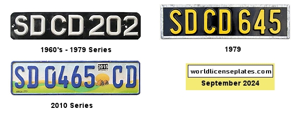 Diplomatic Corps license plates