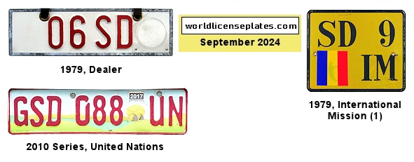 Non-Passenger/Other license plates