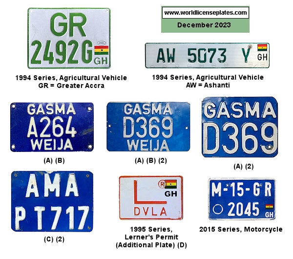 Non-Passenger/Other license plates