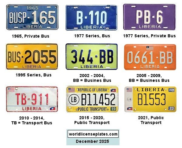 Non-Passenger/Other license plates