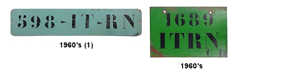 Diplomatic Corps license plates