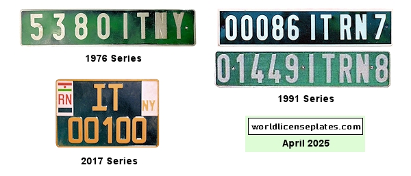 Foreign Resident license plates