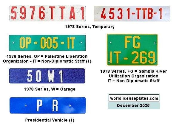 Non-Passenger/Other license plates