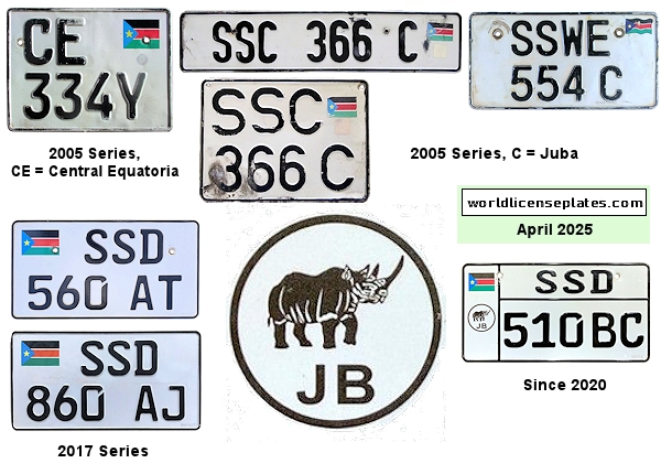 Private/Passenger license plates