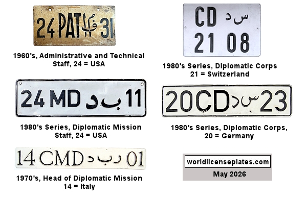 Non-Passenger/Other license plates
