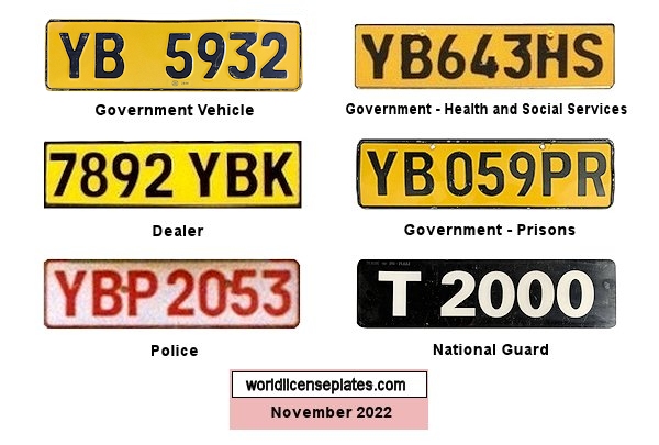Non-Passenger/Other license plates