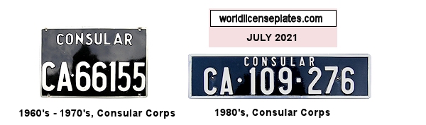 Non-Passenger/Other license plates
