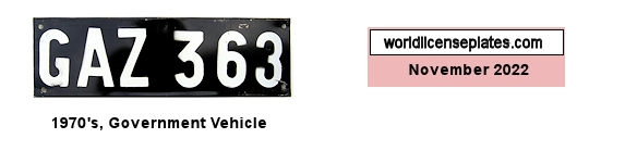Non-Passenger/Other license plates