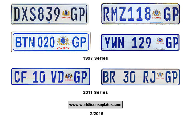 Private/Passenger license plates