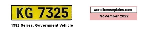 Non-Passenger/Other license plates