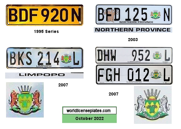 Private/Passenger license plates
