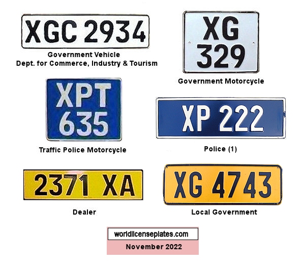 Non-Passenger/Other license plates