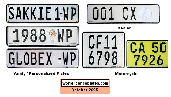 Non-Passenger/Other license plates
