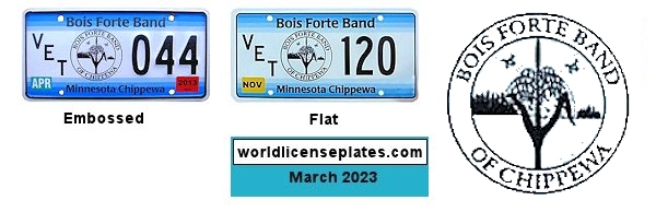 Veteran license plates