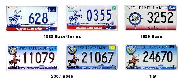 Private/Passenger license plates