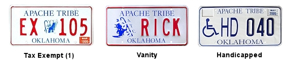 Odds & Ends license plates