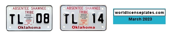 Trailer license plates