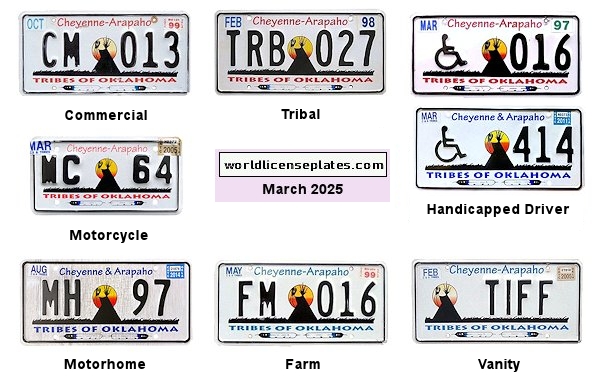 Non-Passenger/Other license plates