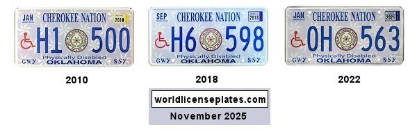 Handicapped license plates