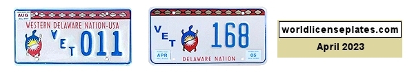 Veteran license plates