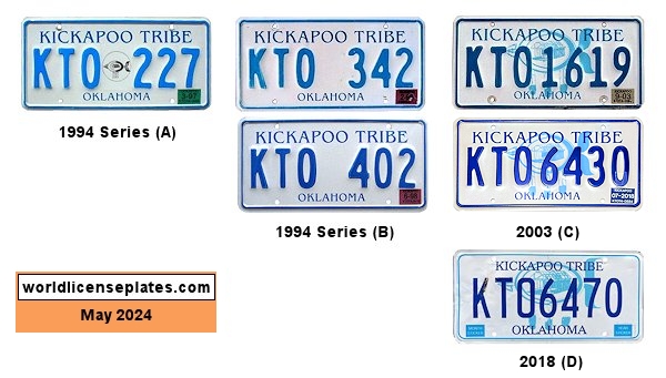 Private/Passenger license plates