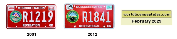 Recreational Vehicle license plates