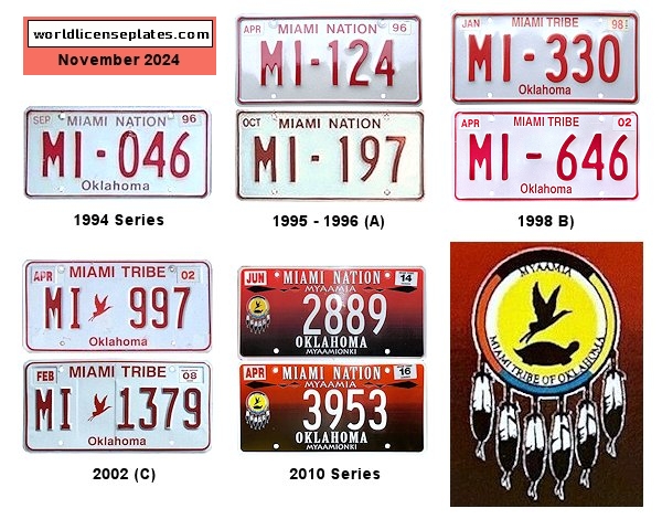 Private/Passenger license plates