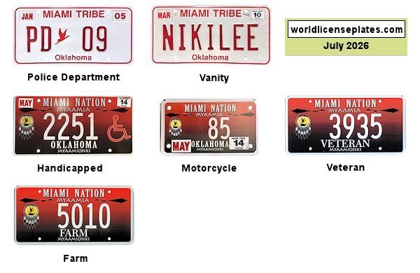 Non-Passenger/Other license plates