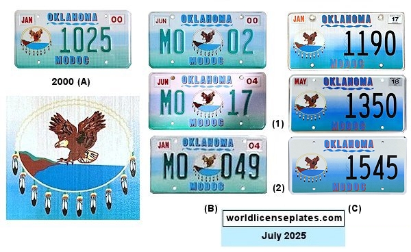 Private/Passenger license plates