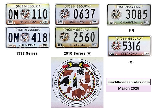 Private/Passenger license plates