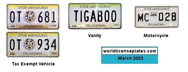 Non-Passenger/Other license plates