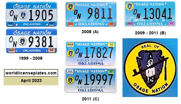 Private/Passenger license plates