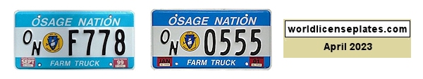 Non-Passenger/Other license plates