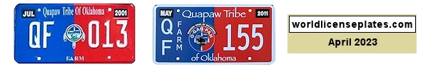 Farm Vehicle license plates