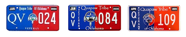 Veteran license plates