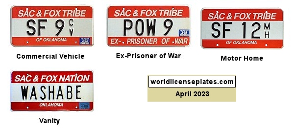 Non-Passenger/Other license plates