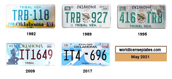 Tribal Vehicles license plates
