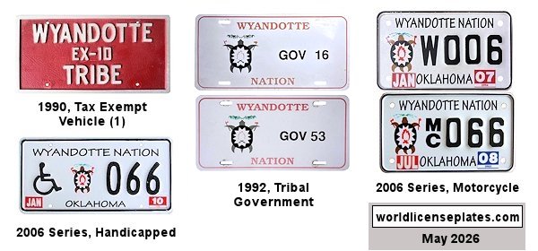 Non-Passenger/Other license plates