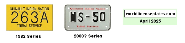 Quinault Nation license plates