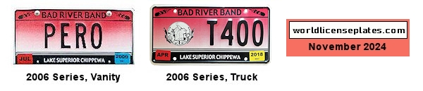 Non-Passenger/Other license plates