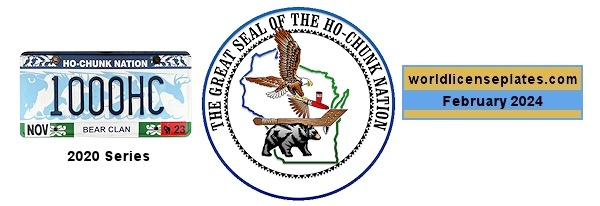 Ho-Chunk Nation license plates