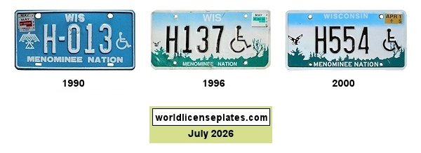 Handicapped license plates